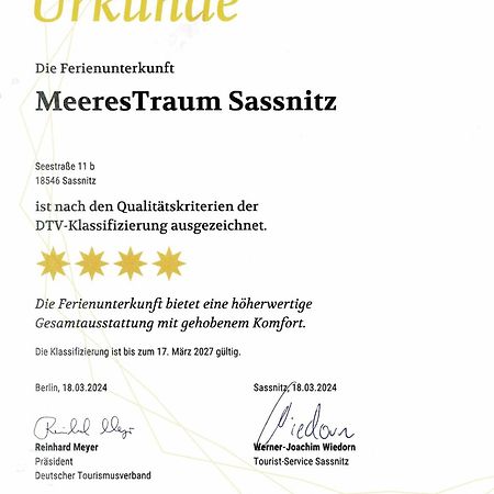 Fewo Meerestraum Sassnitz Exterior photo